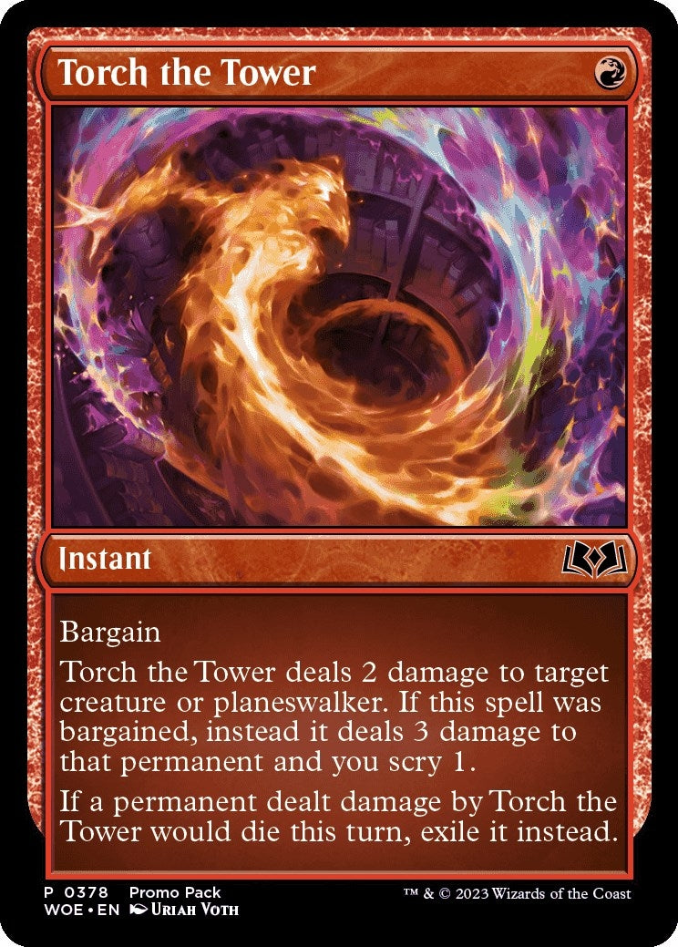 Torch the Tower (378) [PPWOE] - MTG Single