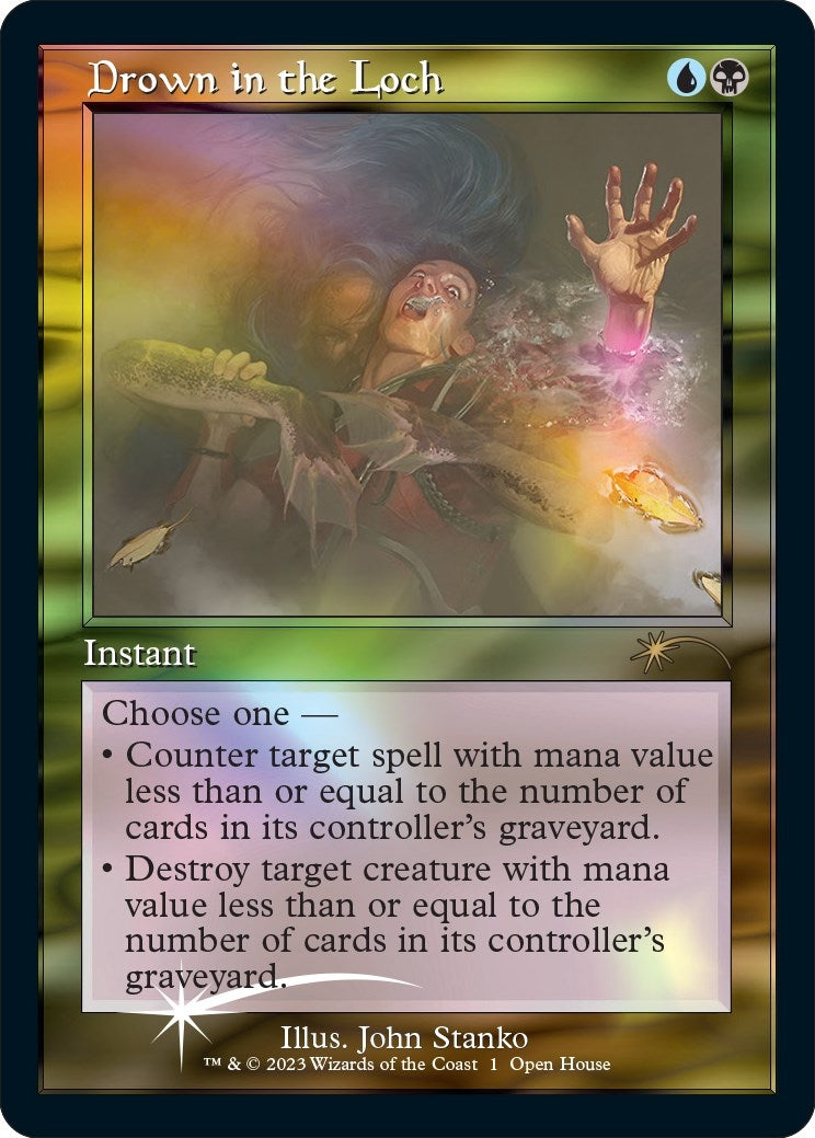Drown in the Loch (Retro Frame) (1) [OHP] - MTG Single