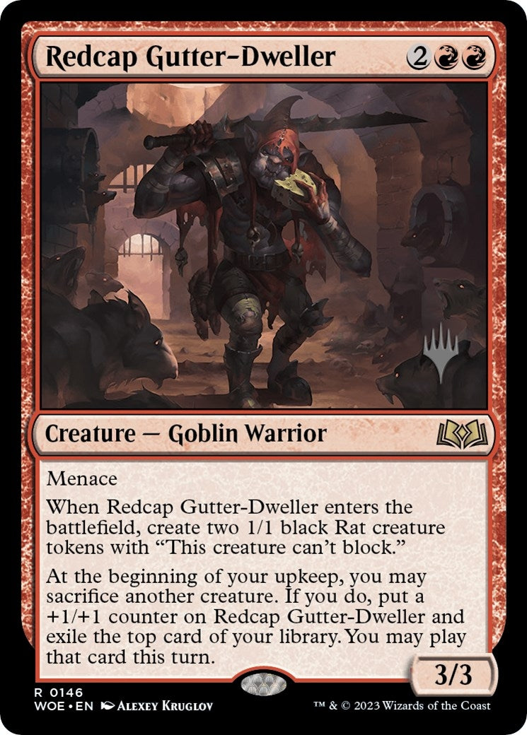 Redcap Gutter-Dweller (146) [PPWOE] - MTG Single