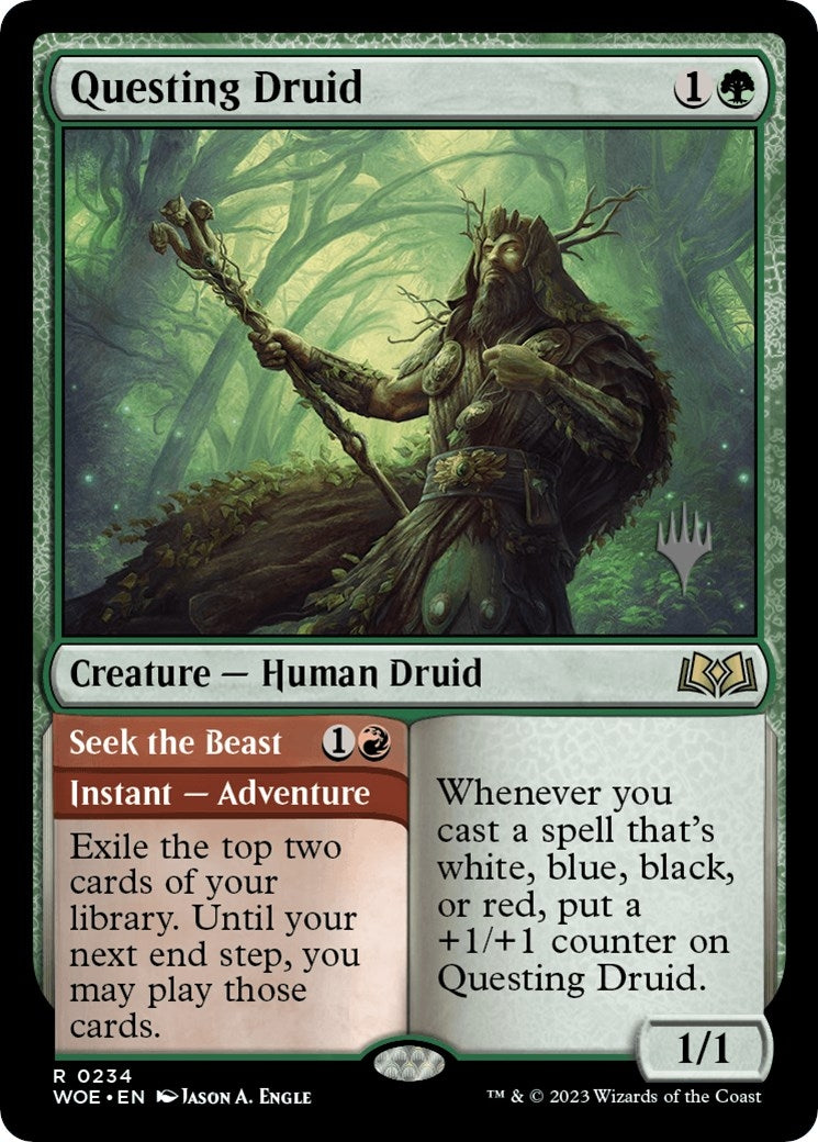 Questing Druid (234) [PPWOE] - MTG Single
