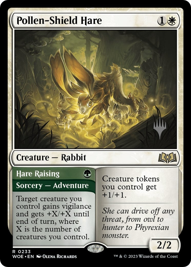 Pollen-Shield Hare (233) [PPWOE] - MTG Single