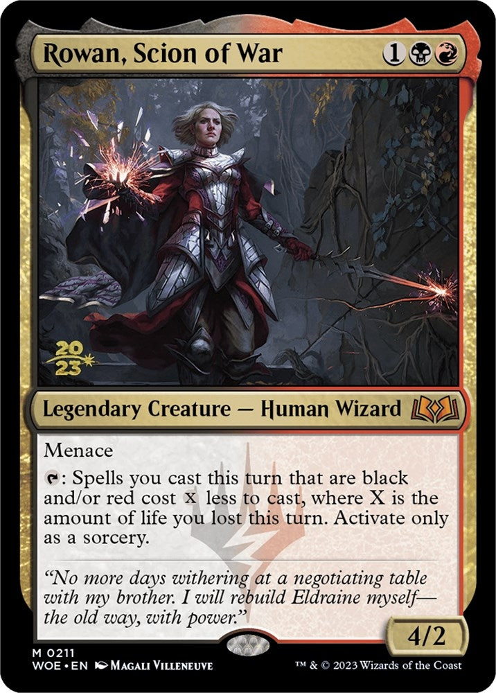 Rowan Scion of War (211) [PRE] - MTG Single