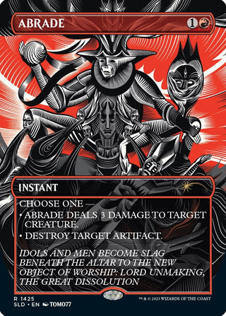 Abrade (1425) [SLD] - MTG Single