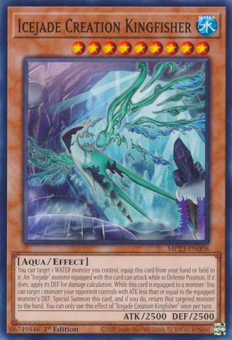 Icejade Creation Kingfisher (23008) (MP23) - YuGiOh Single