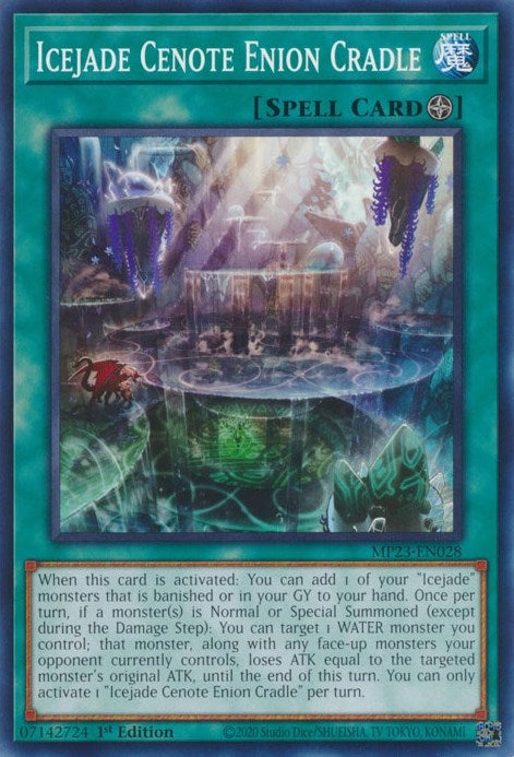 Icejade Cenote Enion Cradle (23028) (MP23) - YuGiOh Single