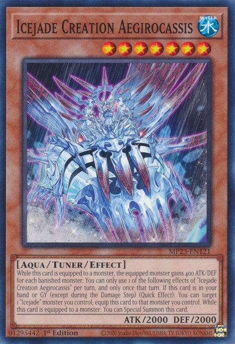 Icejade Creation Aegirocassis (23121) (MP23) - YuGiOh Single