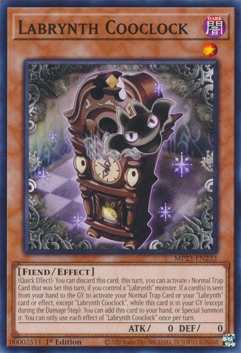 Labrynth Cooclock (23232) (MP23) - YuGiOh Single