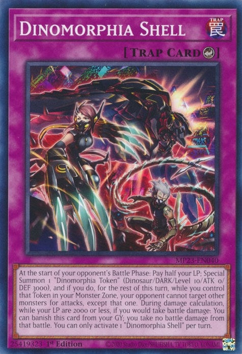 Dinomorphia Shell (23040) (MP23) - YuGiOh Single