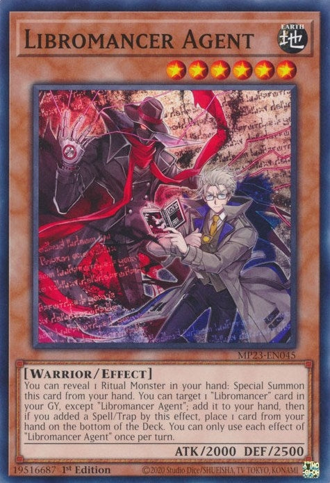 Libromancer Agent (23045) (MP23) - YuGiOh Single