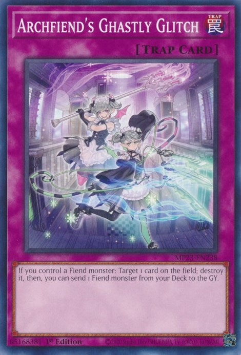Archfiend’s Ghastly Glitch (23238) (MP23) - YuGiOh Single