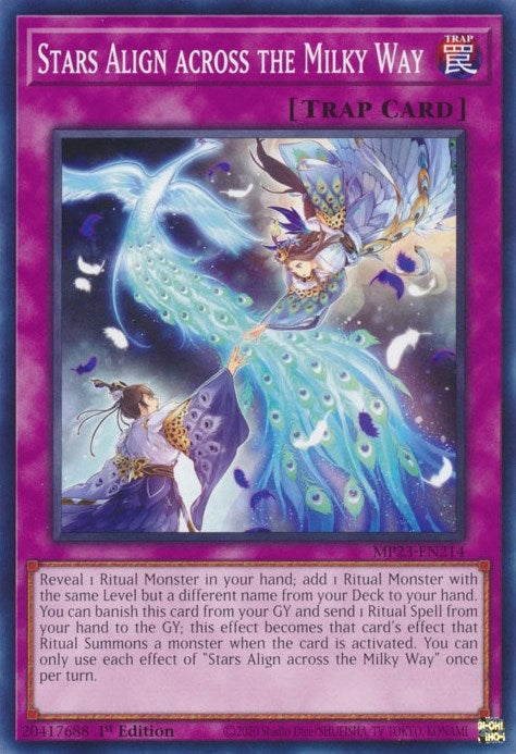 Stars Align across the Milky Way (23214) (MP23) - YuGiOh Single