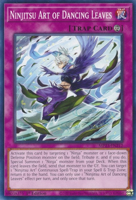 Ninjitsu Art of Dancing Leaves (23212) (MP23) - YuGiOh Single