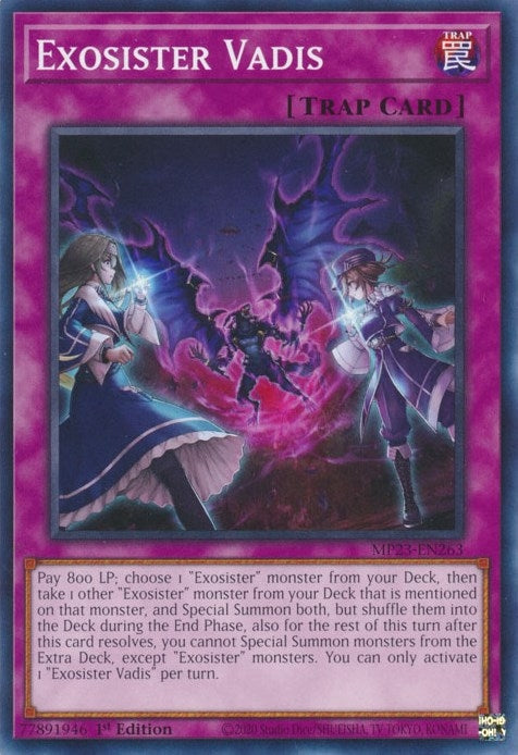 Exosister Vadis (23263) (MP23) - YuGiOh Single