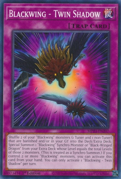 Blackwing - Twin Shadow (23207) (MP23) - YuGiOh Single