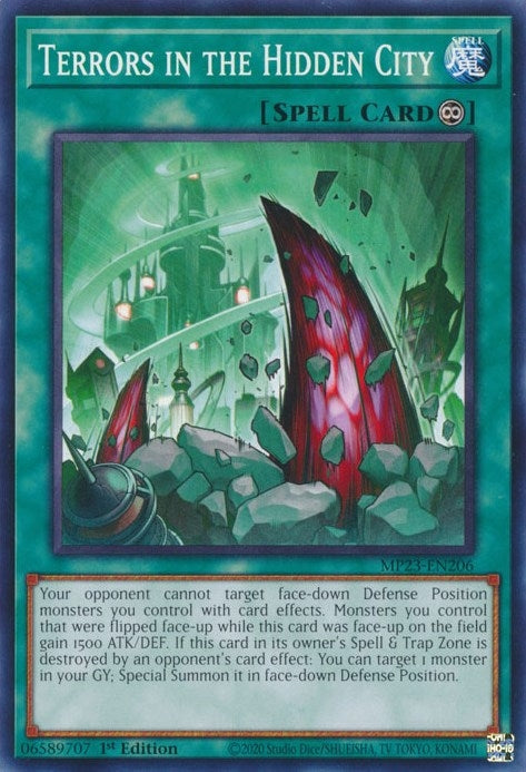 Terrors in the Hidden City (23206) (MP23) - YuGiOh Single