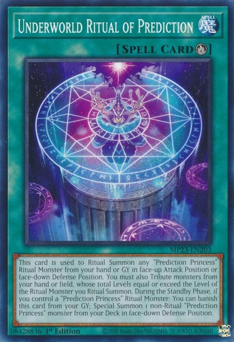 Underworld Ritual of Prediction (23203) (MP23) - YuGiOh Single