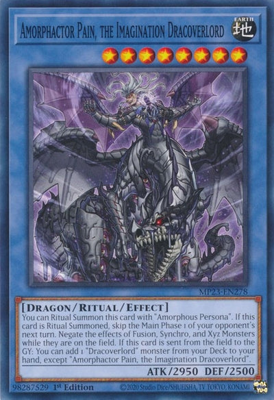 Amorphactor Pain, the Imagination Dracoverlord (23278) (MP23)