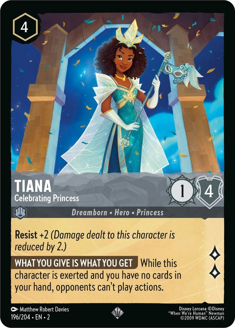 Tiana - Celebrating Princess (196) (2) - Disney Lorcana Single