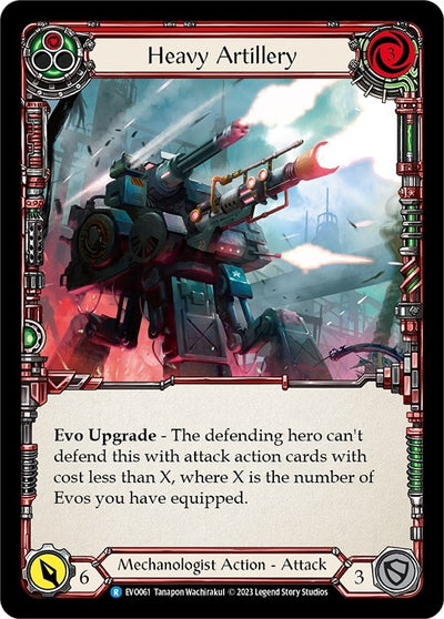 Heavy Artillery (Red) (61) [EVO]