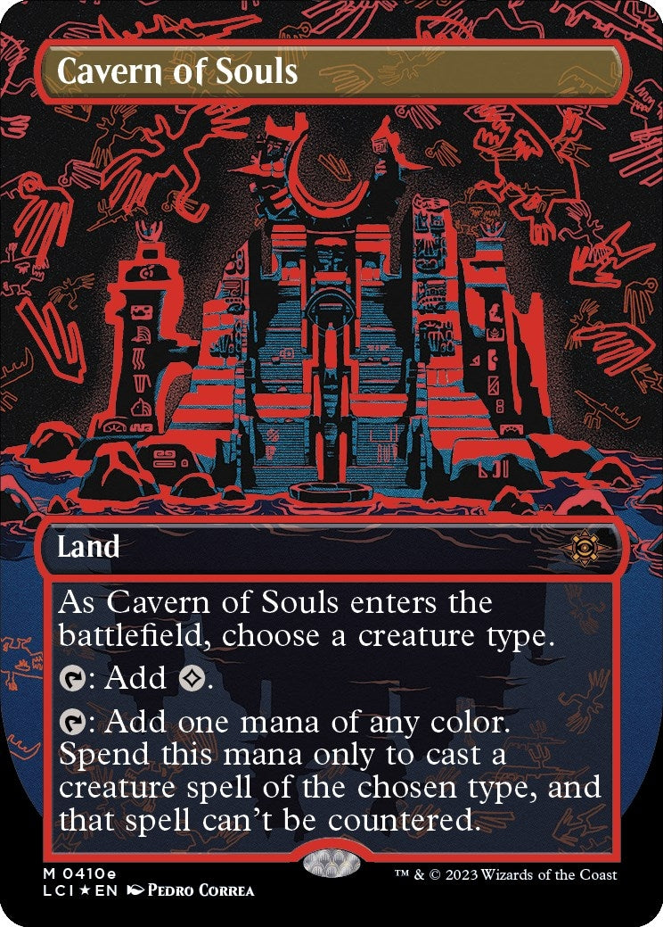 Cavern of Souls (0410e) (Borderless) (410) [LCI] - MTG Single