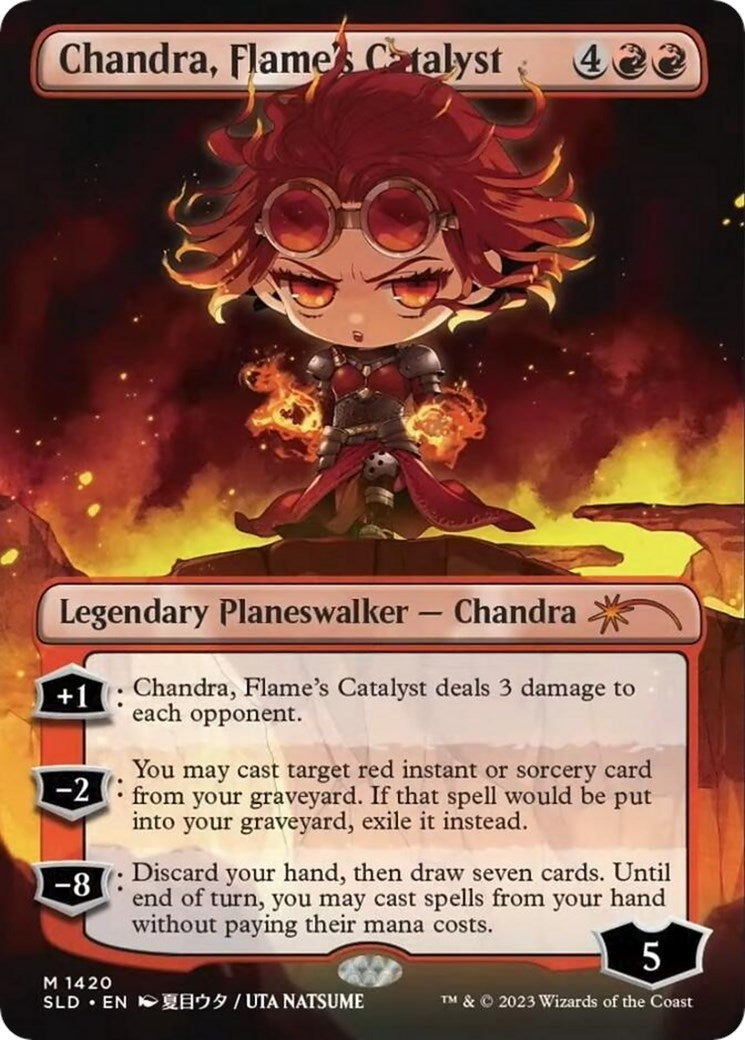 Chandra Flame’s Catalyst (1420) [SLD] - MTG Single