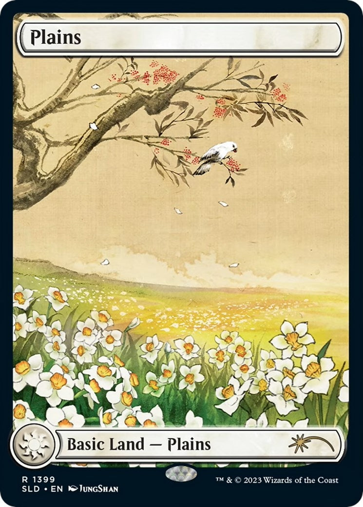 Plains (1399) (1399) [SLD] - MTG Single