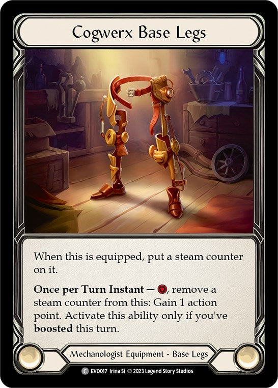 Cogwerx Base Legs (17) [EVO] - Flesh and Blood TCG Single