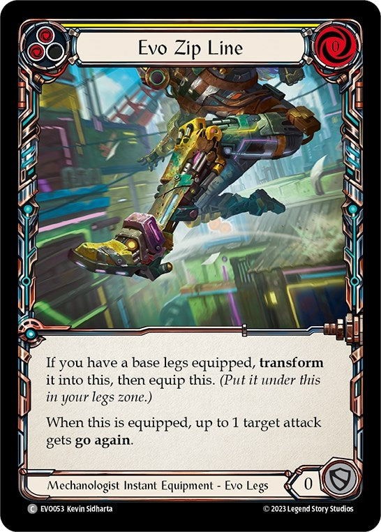 Evo Zip Line (53) [EVO] - Flesh and Blood TCG Single