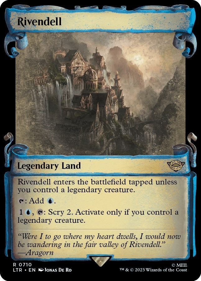 Rivendell (Showcase Scrolls) (710) [LTR] - MTG Single