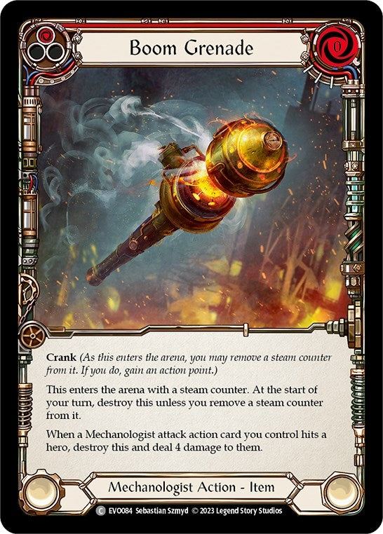 Boom Grenade (Red) (84) [EVO] - Flesh and Blood TCG Single