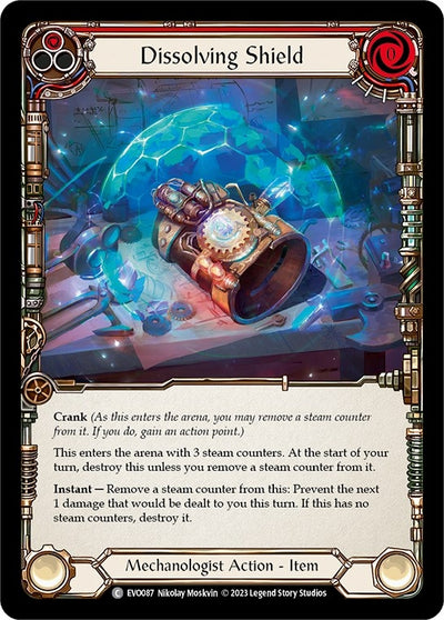 Dissolving Shield (Red) (87) [EVO]