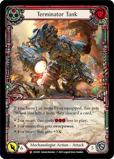 Terminator Tank (Extended Art) (55) [EVO]