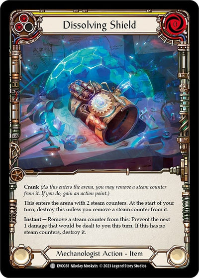 Dissolving Shield (Yellow) (88) [EVO]