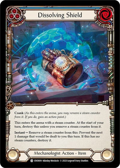 Dissolving Shield (Blue) (89) [EVO]