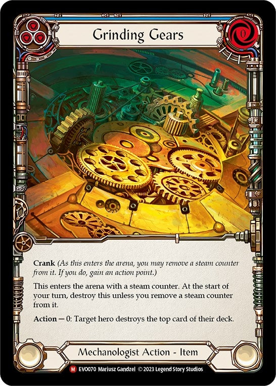 Grinding Gears (70) [EVO] - Flesh and Blood TCG Single