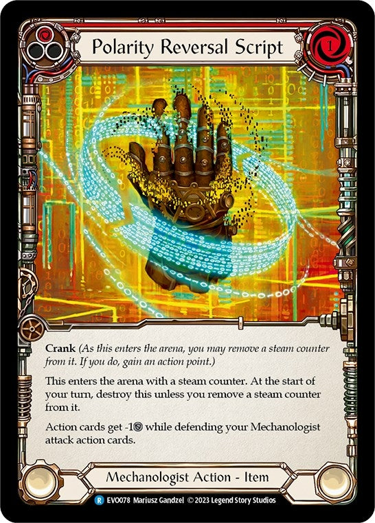 Polarity Reversal Script (78) [EVO] - Flesh and Blood TCG Single