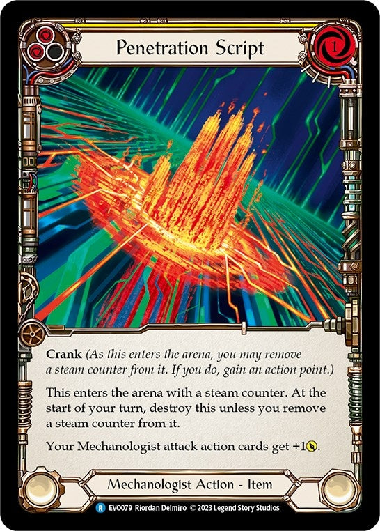 Penetration Script (79) [EVO] - Flesh and Blood TCG Single