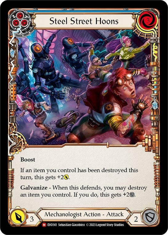 Steel Street Hoons (141) [EVO] - Flesh and Blood TCG Single