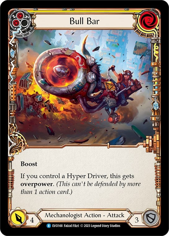 Bull Bar (Yellow) (148) [EVO] - Flesh and Blood TCG Single