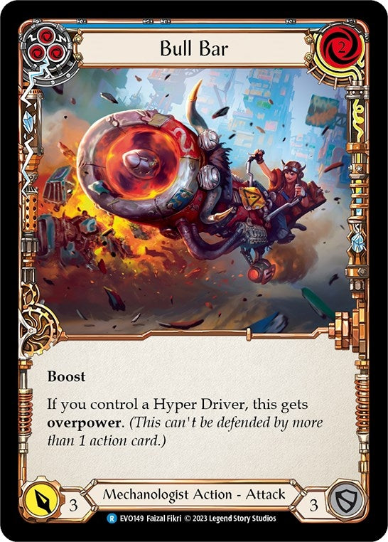Bull Bar (Blue) (149) [EVO] - Flesh and Blood TCG Single