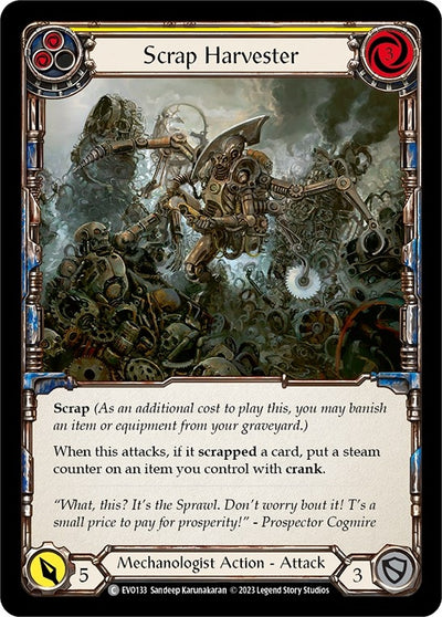 Scrap Harvester (Yellow) (133) [EVO]