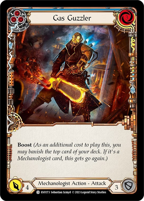 Gas Guzzler (Blue) (173) [EVO] - Flesh and Blood TCG Single