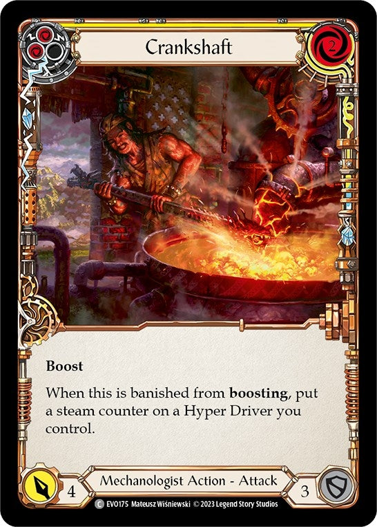 Crankshaft (Yellow) (175) [EVO] - Flesh and Blood TCG Single