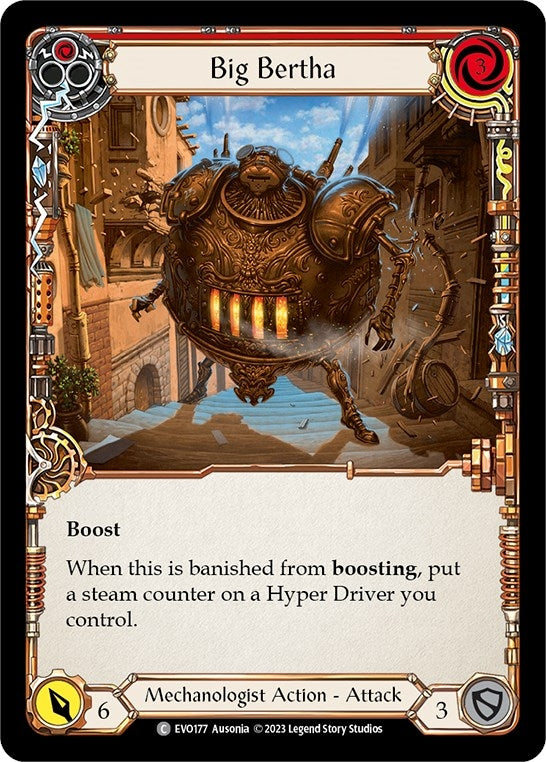 Big Bertha (Red) (177) [EVO] - Flesh and Blood TCG Single