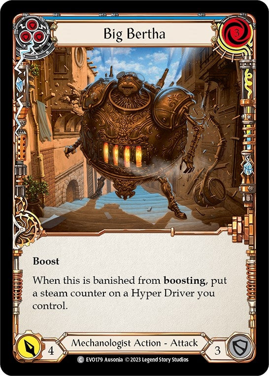 Big Bertha (Blue) (179) [EVO] - Flesh and Blood TCG Single