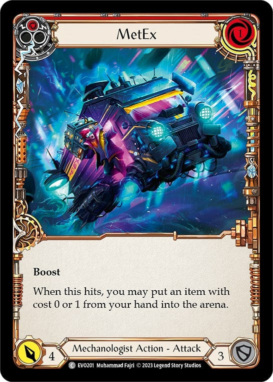 MetEx (Red) (201) [EVO] - Flesh and Blood TCG Single