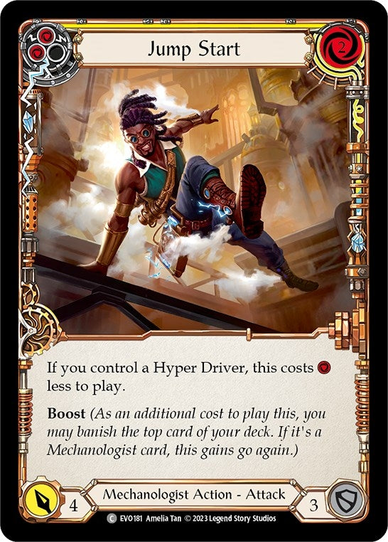 Jump Start (Yellow) (181) [EVO] - Flesh and Blood TCG Single