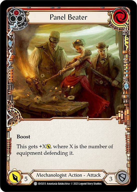 Panel Beater (Red) (213) [EVO] - Flesh and Blood TCG Single
