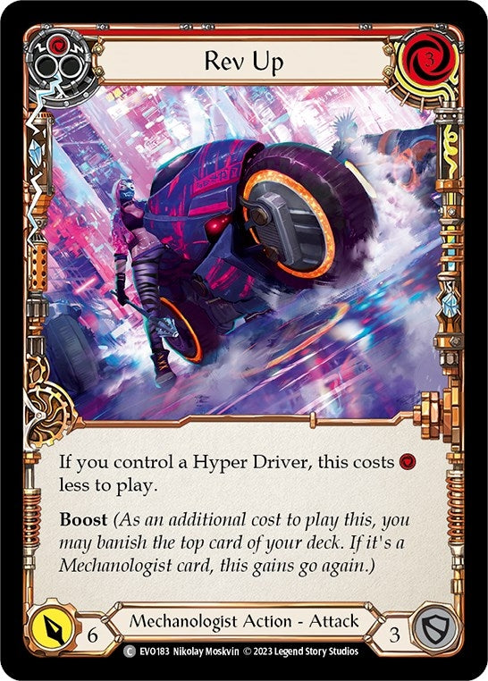Rev Up (Red) (183) [EVO] - Flesh and Blood TCG Single