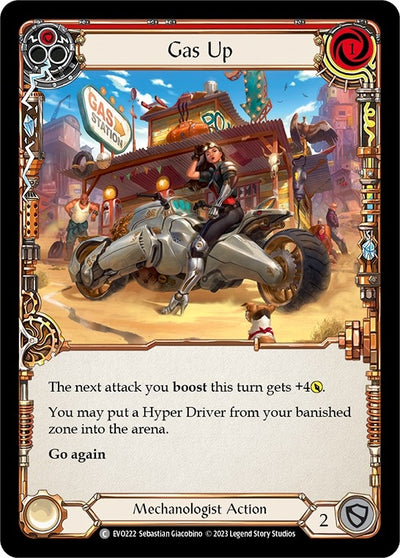 Gas Up (Red) (222) [EVO]